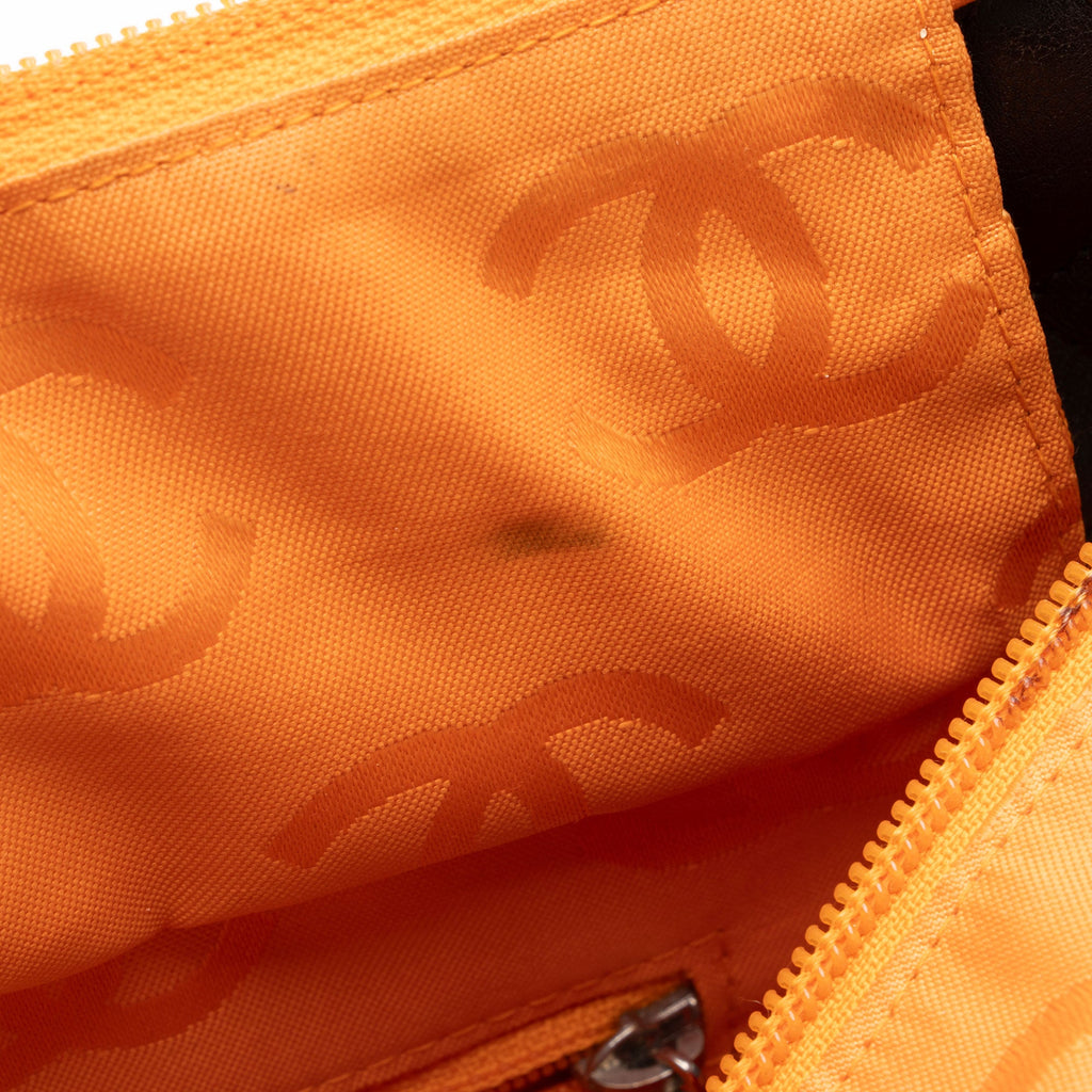 Chanel Vintage Lambskin Ligne Cambon Large Shopping Tote