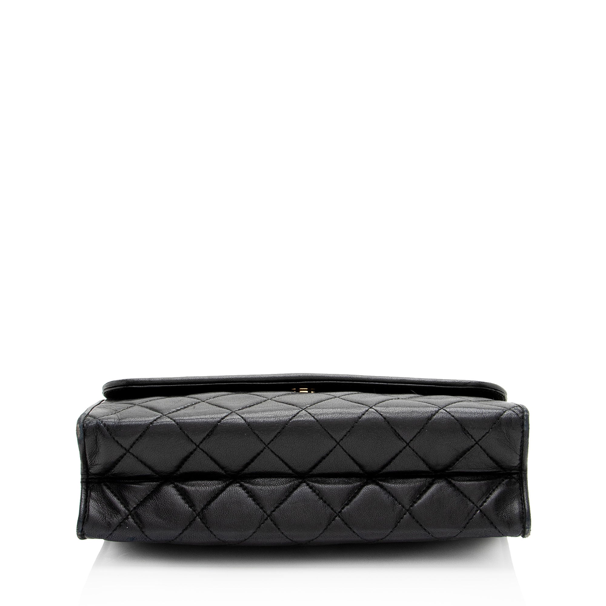 Chanel Vintage Lambskin Tassel Flap Bag