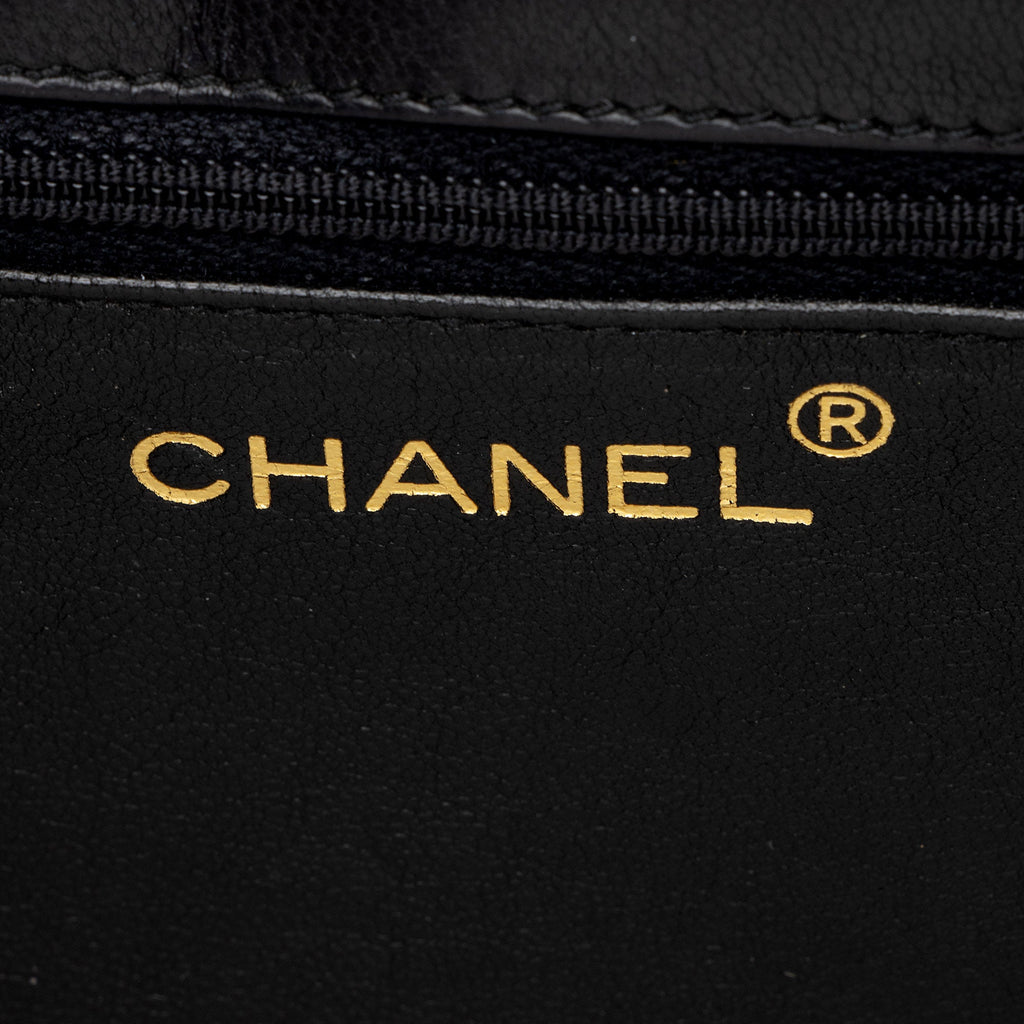 Chanel Vintage Lambskin Tassel Flap Bag