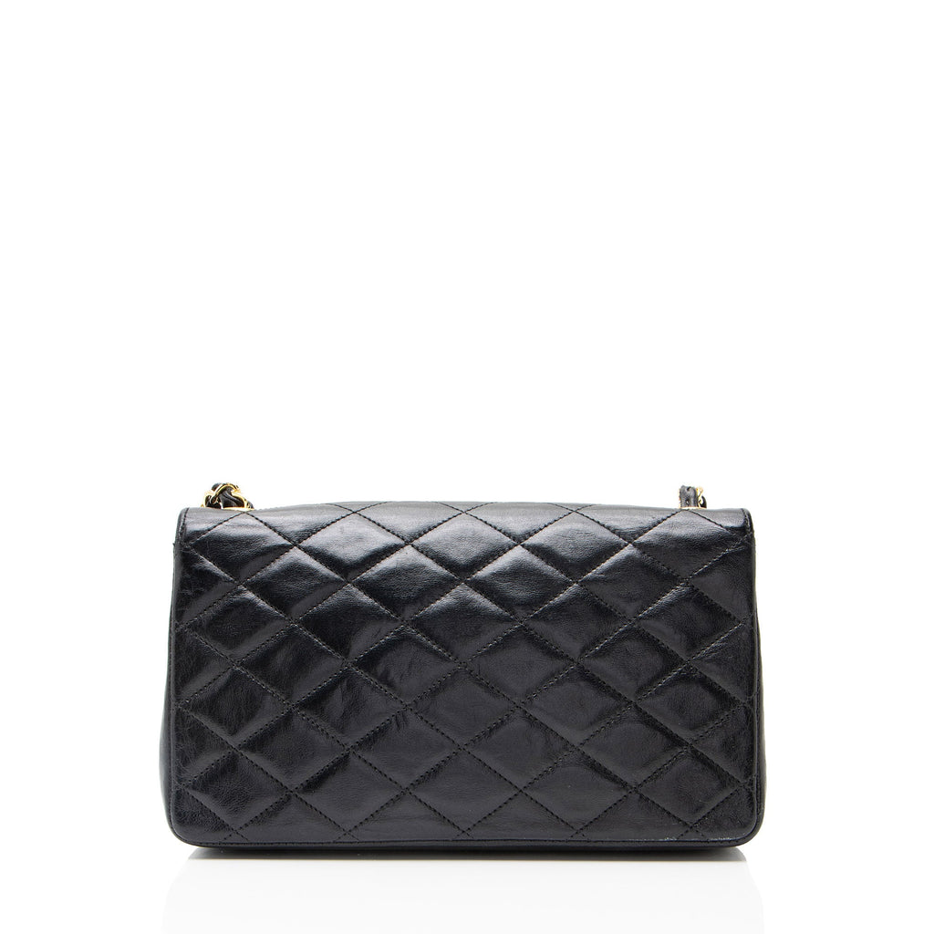 Chanel Vintage Lambskin XL CC Small Flap Bag