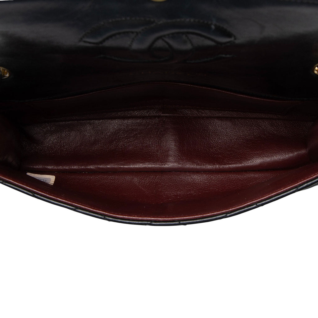Chanel Vintage Lambskin XL CC Small Flap Bag