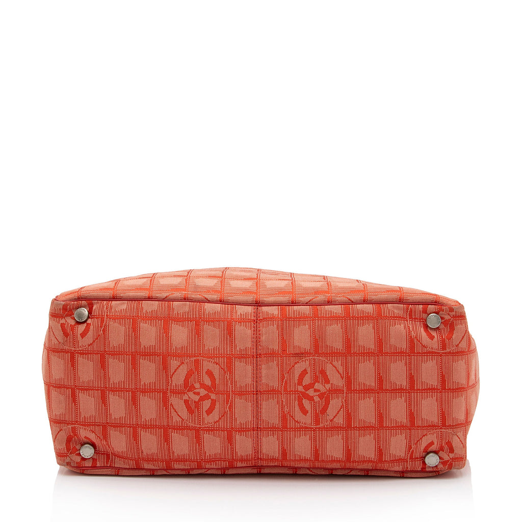 Chanel Vintage Nylon Travel Ligne Large Tote (SHF-sx8m6y)