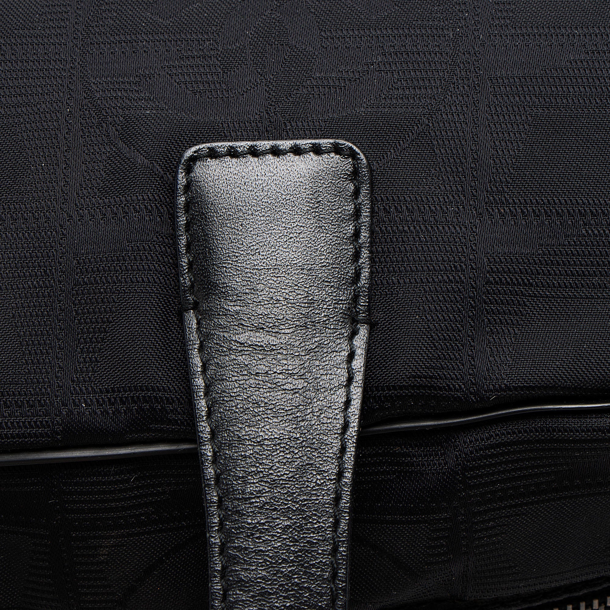 Chanel Vintage Nylon Travel Ligne Satchel