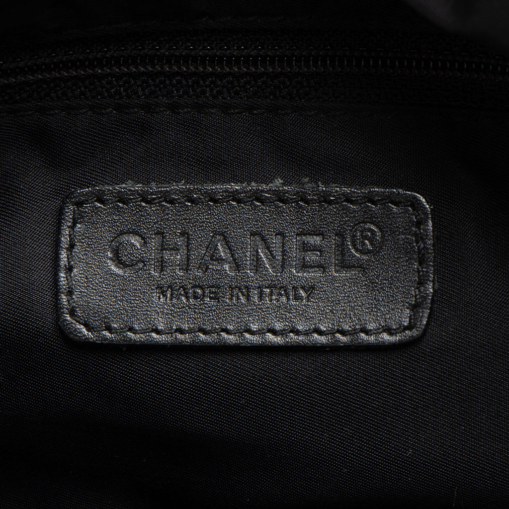 Chanel Vintage Nylon Travel Ligne Satchel