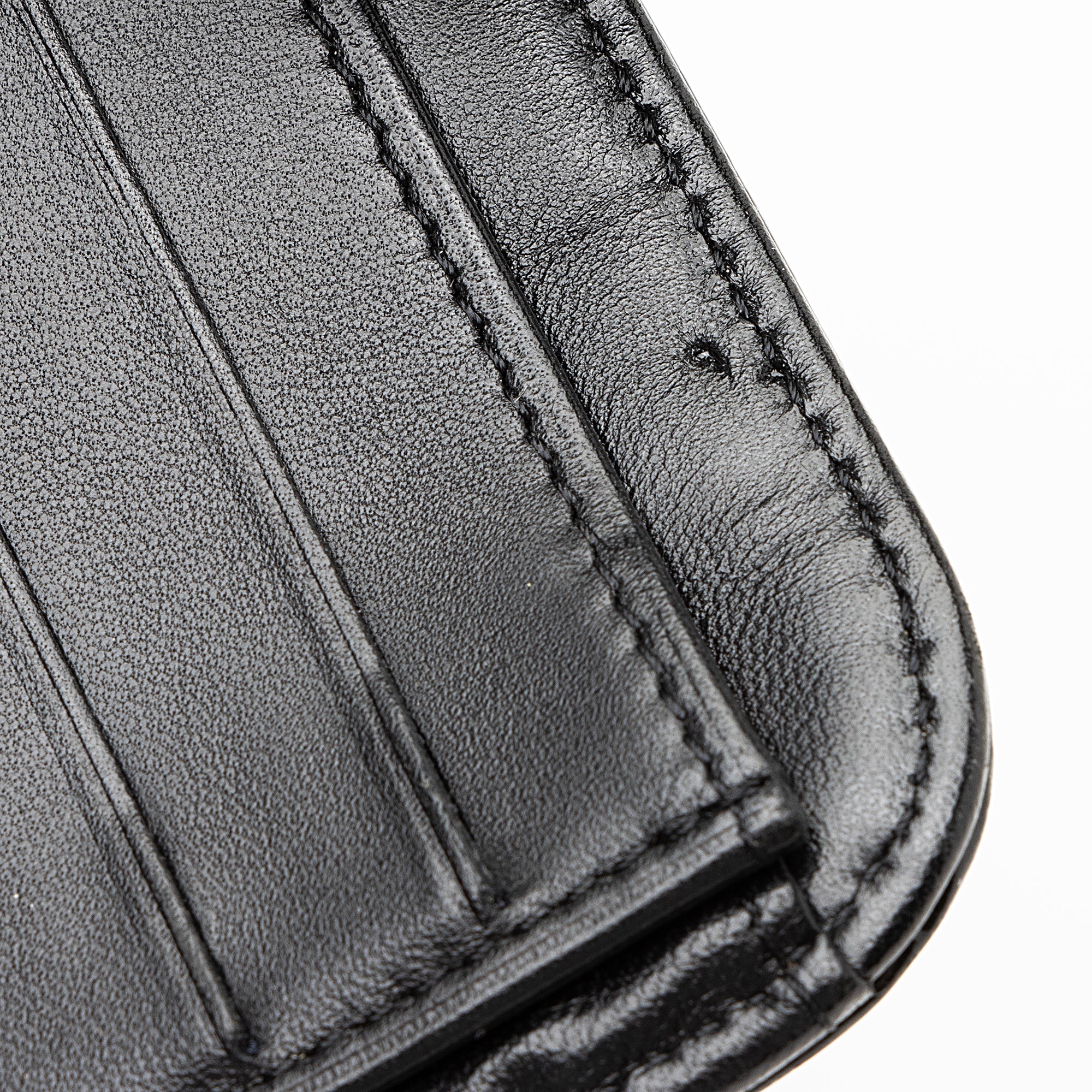 Chanel Vintage Patent Leather Chocolate Bar Wallet (SHF-22754)