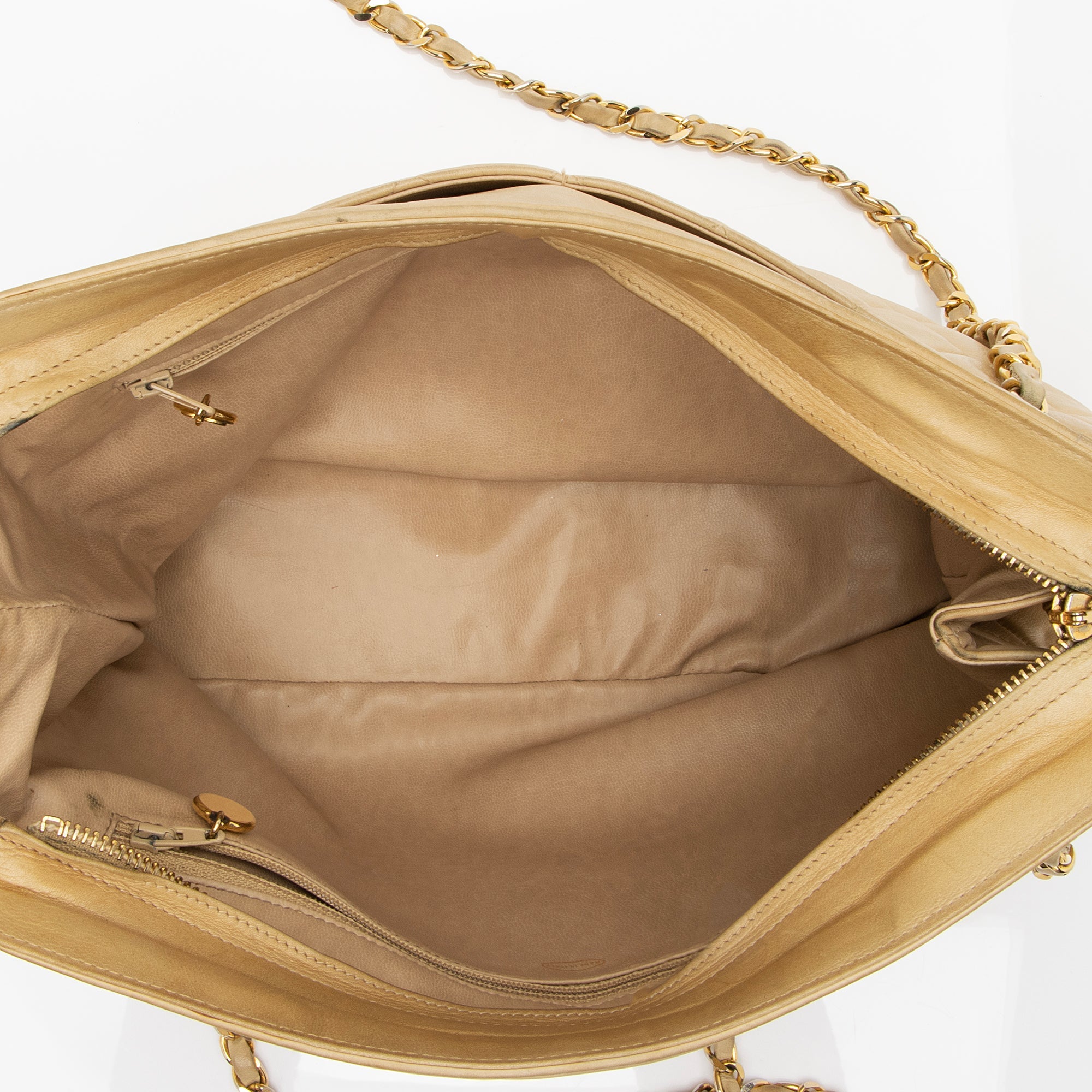 Chanel Vintage Quilted Lambskin Shoulder Bag - FINAL SALE (SHF-23722)