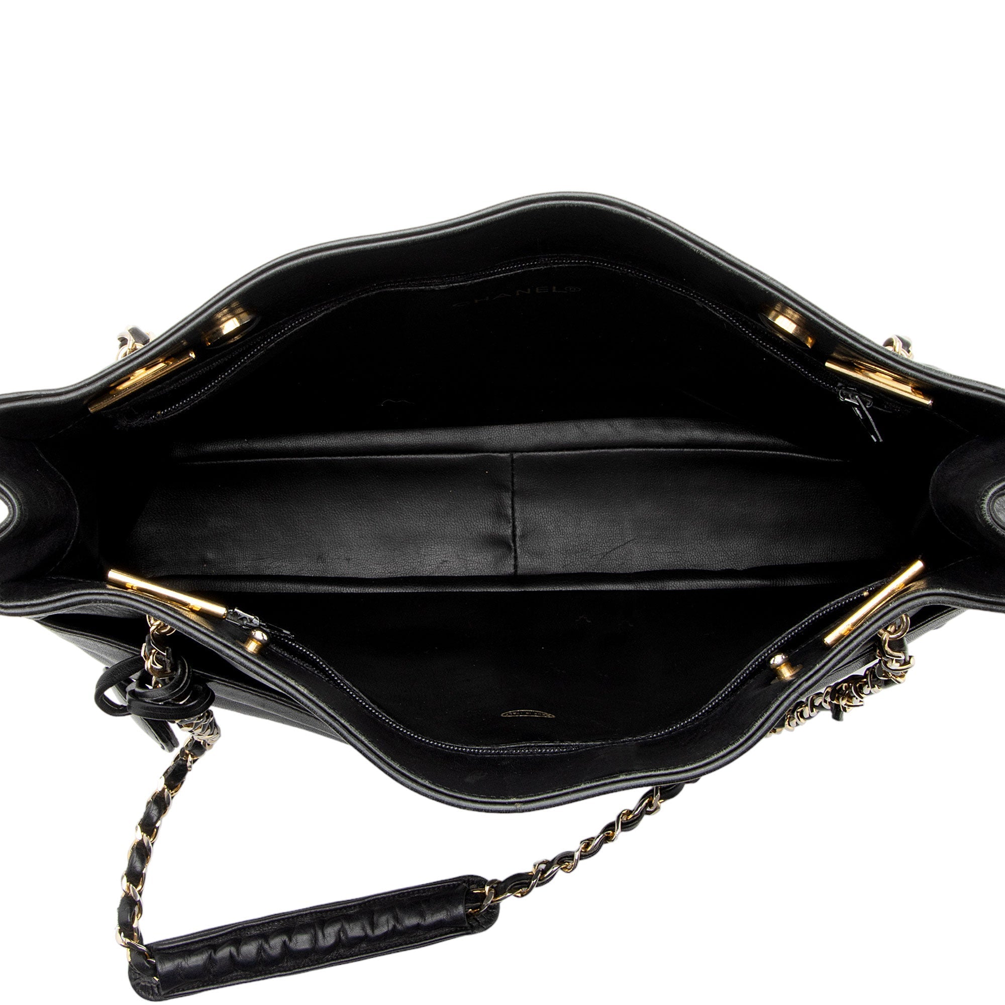 Chanel Vintage Quilted Lambskin Tote (SHF-KLrZGV)