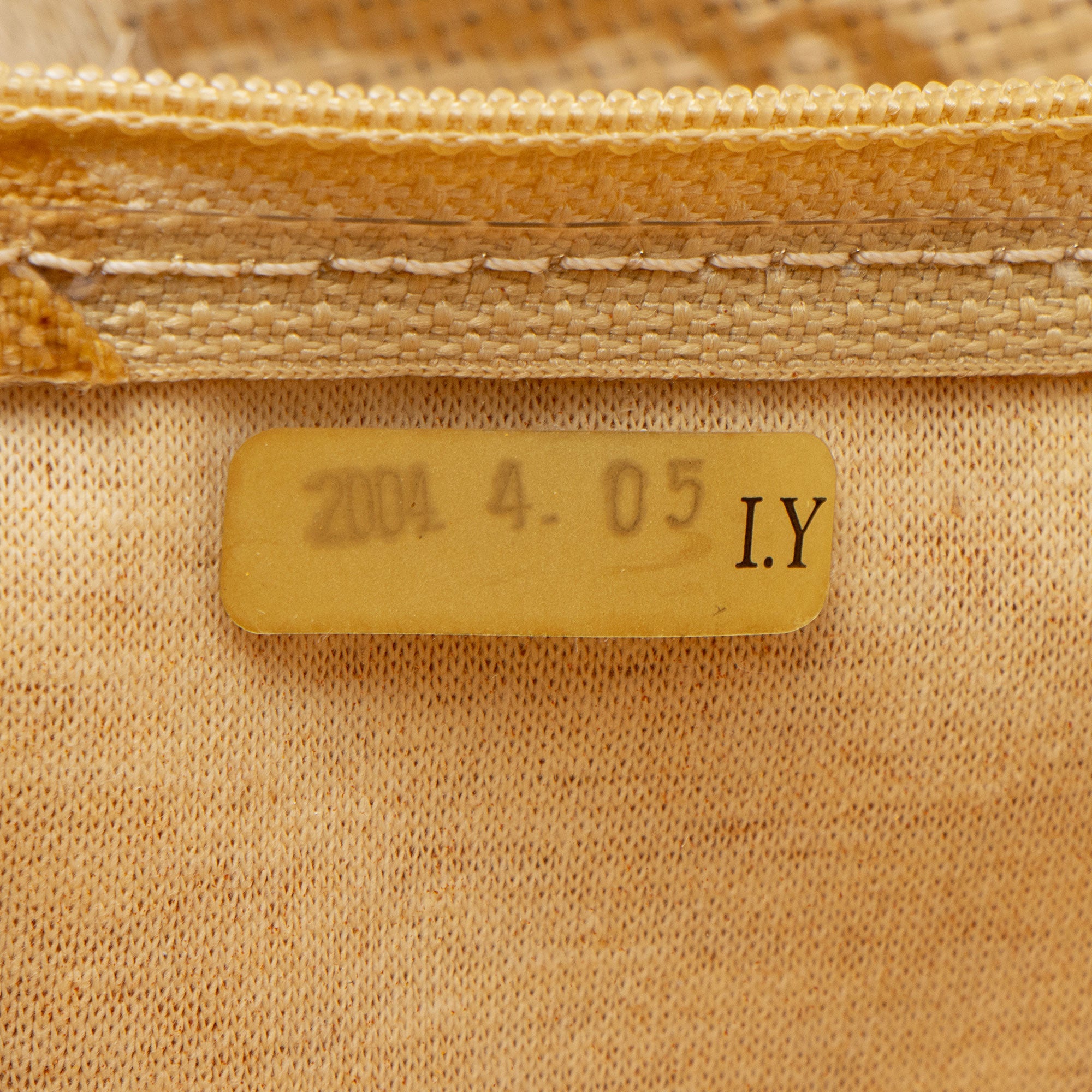 Chanel Vintage Raffia Camellia Print Chain Tote