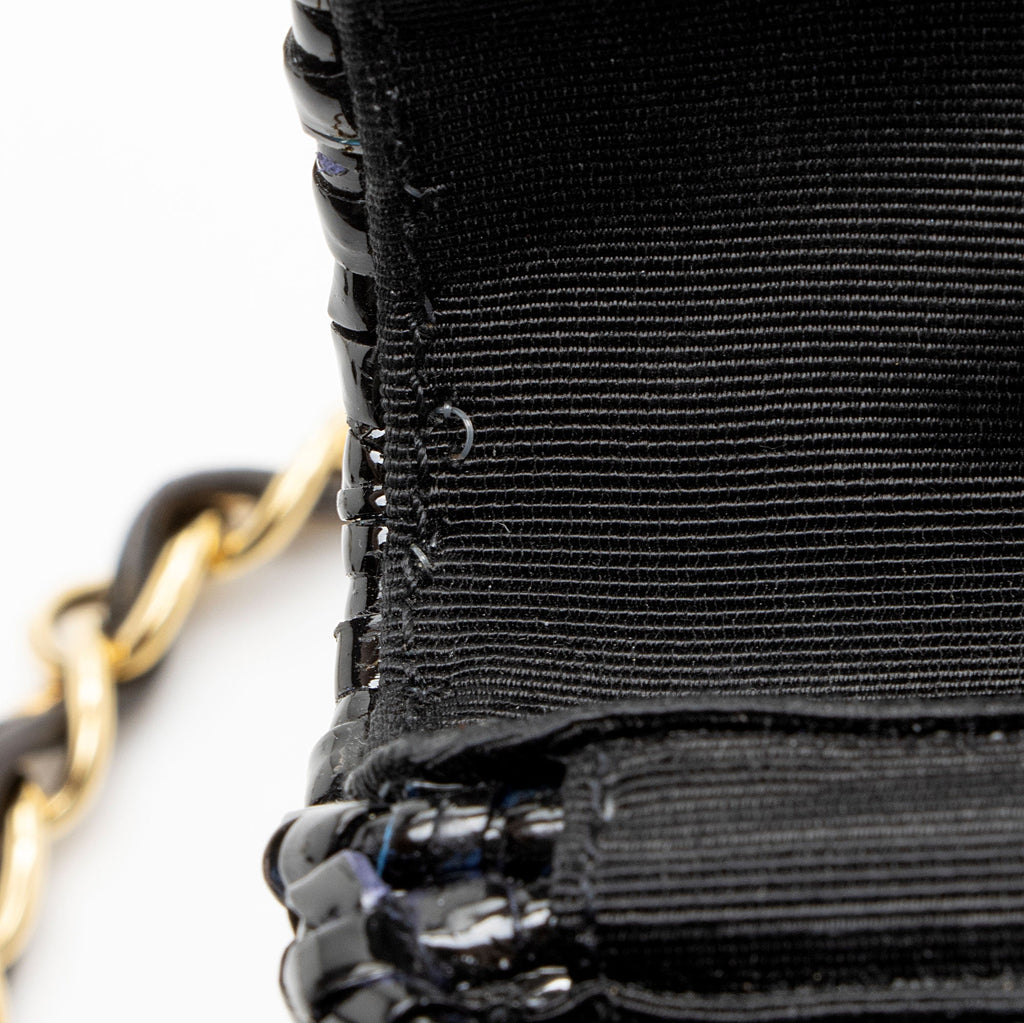 Chanel Vintage Rattan Wicker Flap Bag