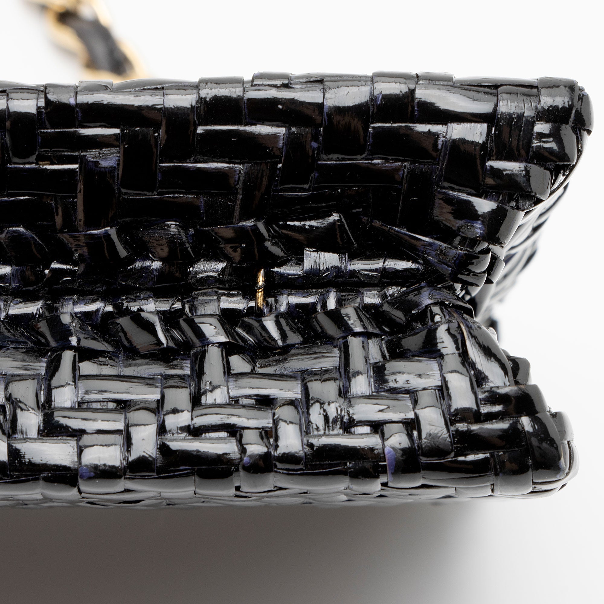 Chanel Vintage Rattan Wicker Flap Bag
