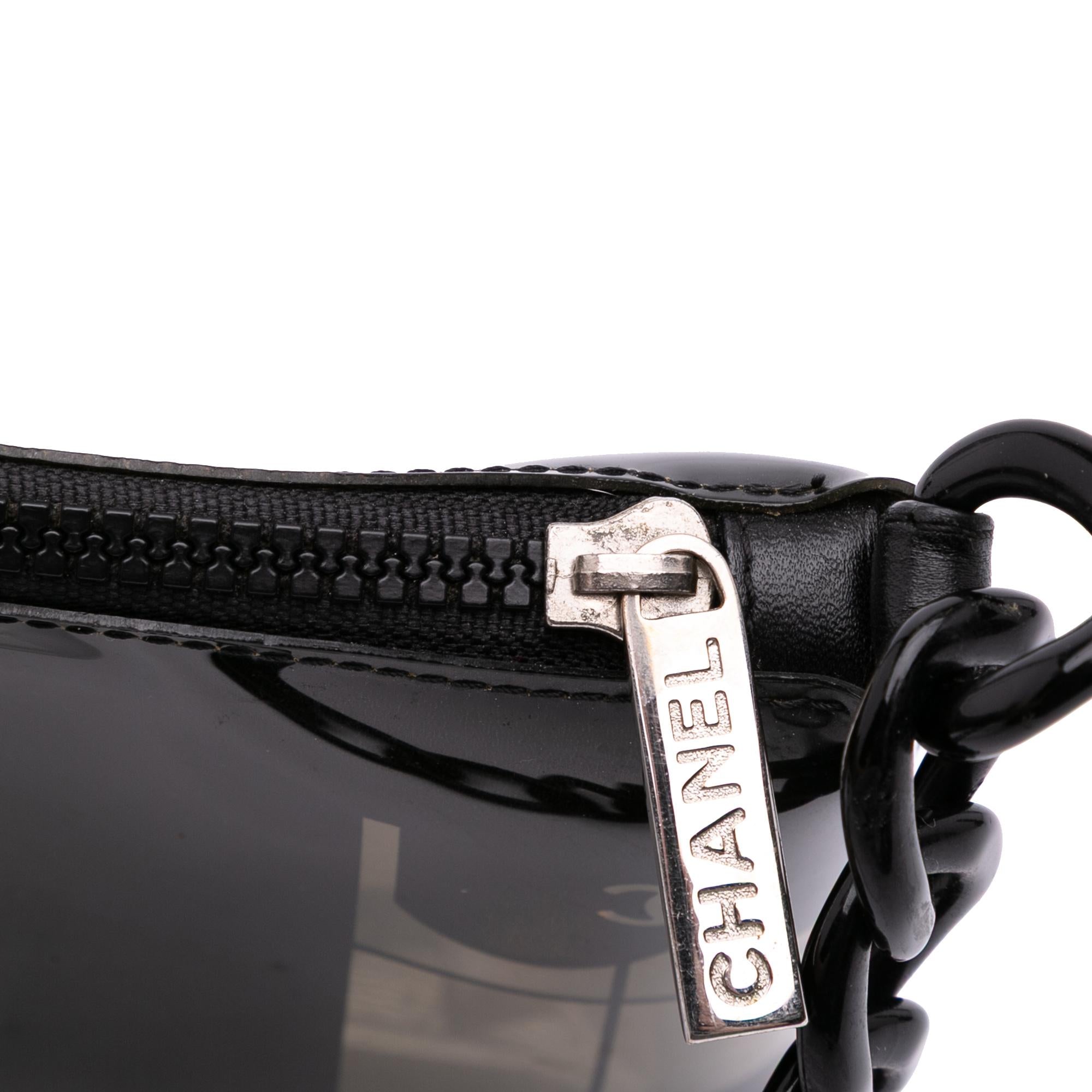 Chanel Vinyl Coco Window Pochette