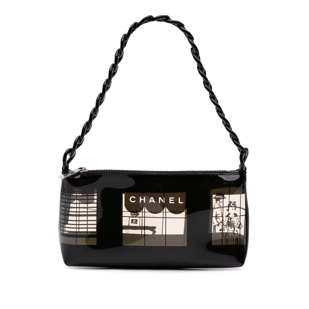 Chanel Vinyl Coco Window Pochette