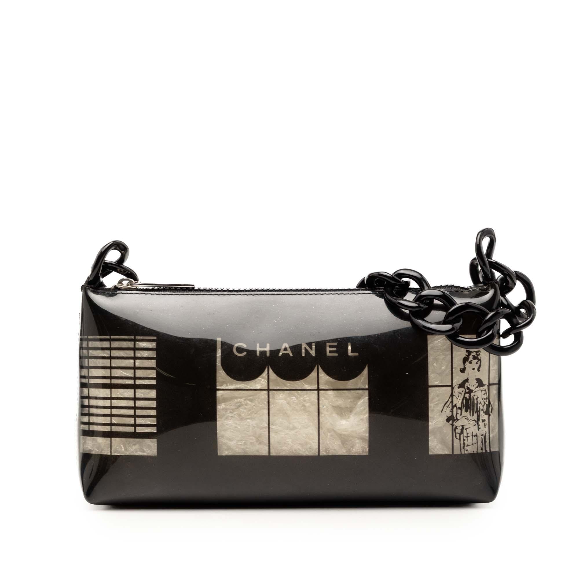 Chanel Vinyl Coco Window Pochette