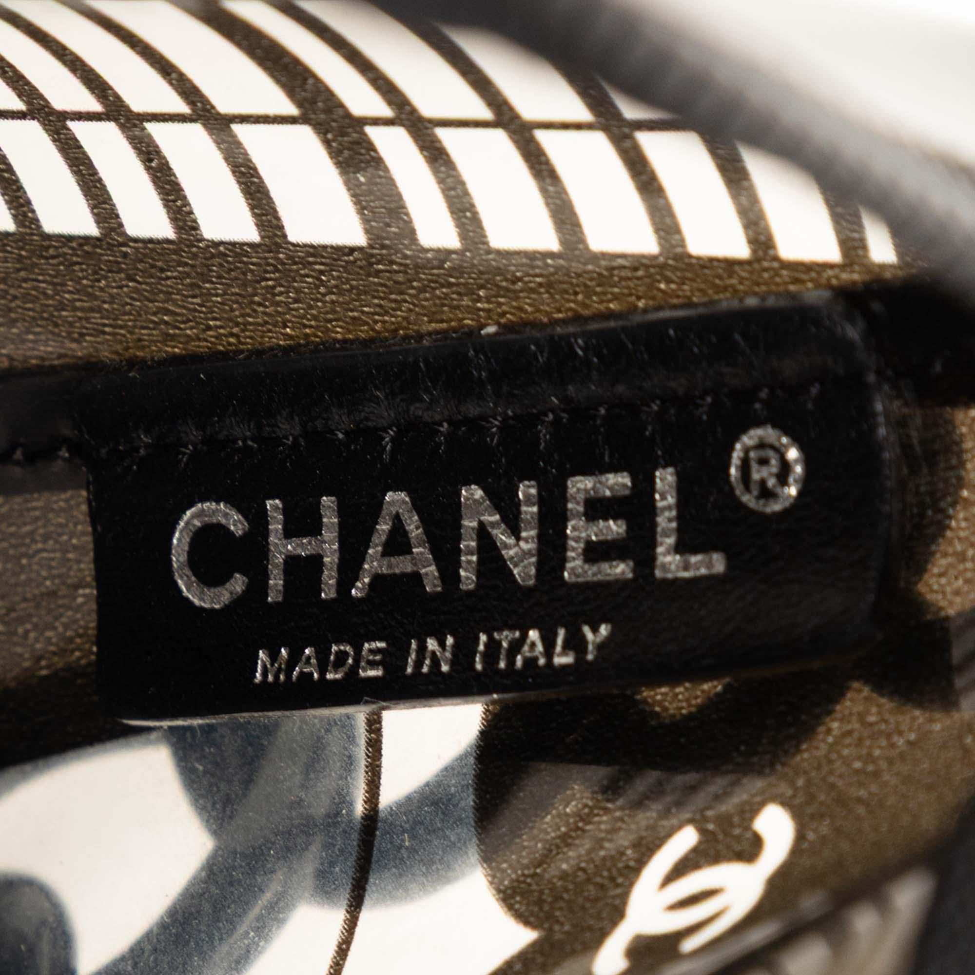 Chanel Vinyl Coco Window Pochette