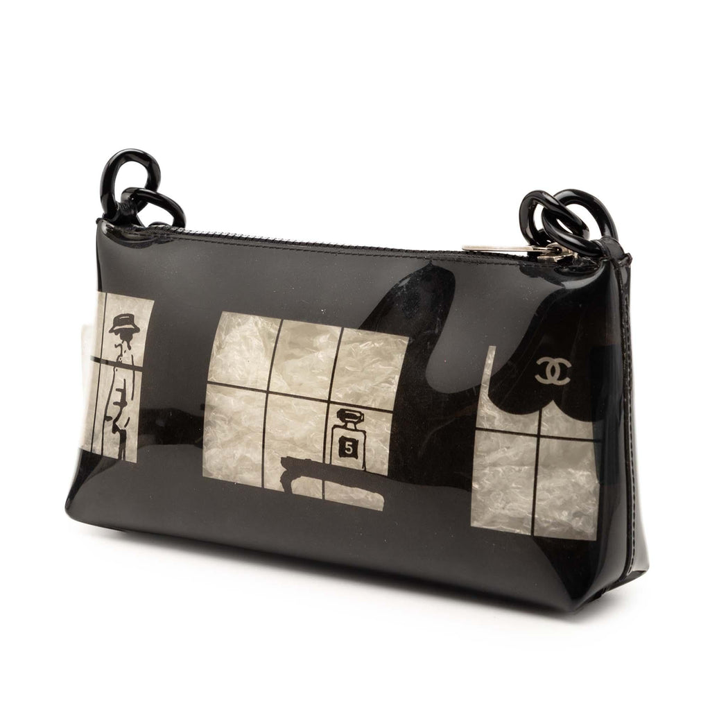 Chanel Vinyl Coco Window Pochette