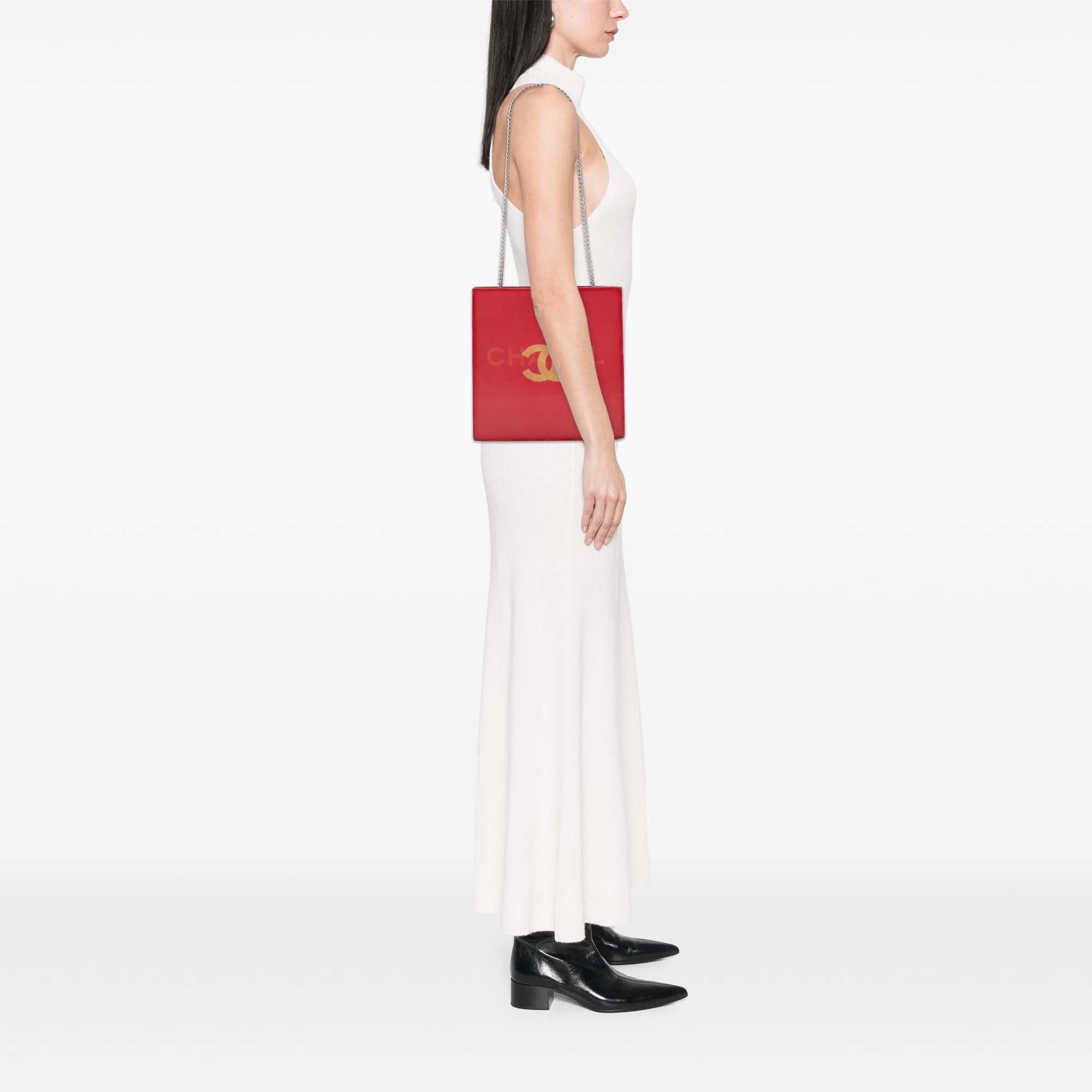 Chanel Vinyl Hologram CC Shoulder Bag