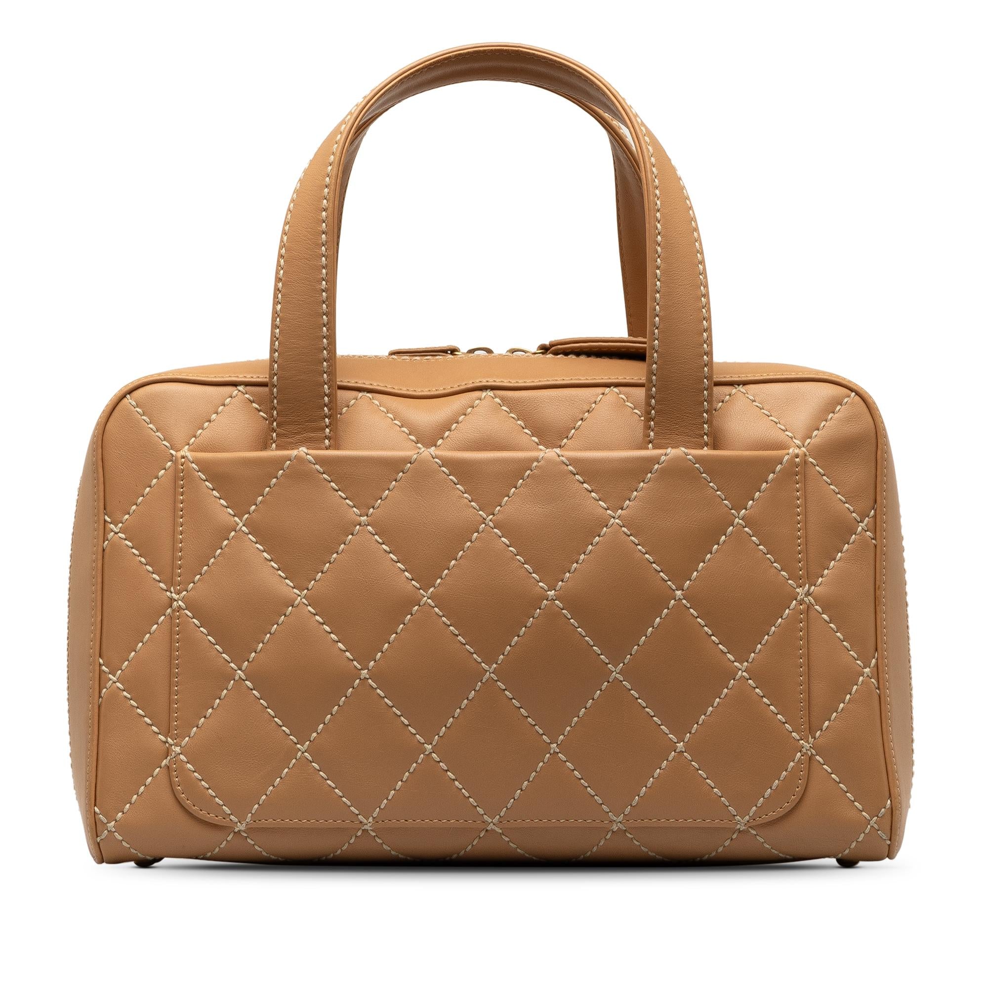 Chanel Wild Stitch Lambskin Handbag (SHG-X7qxHU)