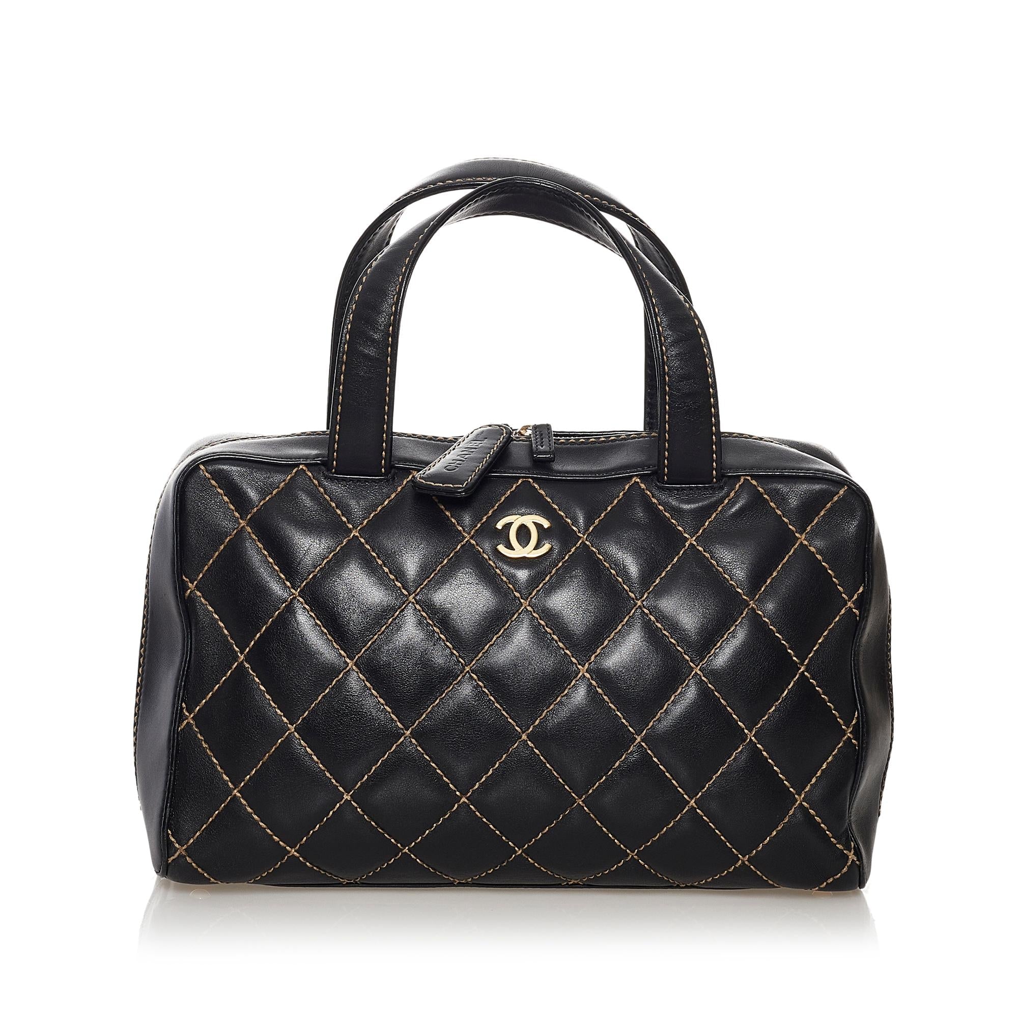 Chanel Wild Stitch Leather Handbag (SHG-34790)