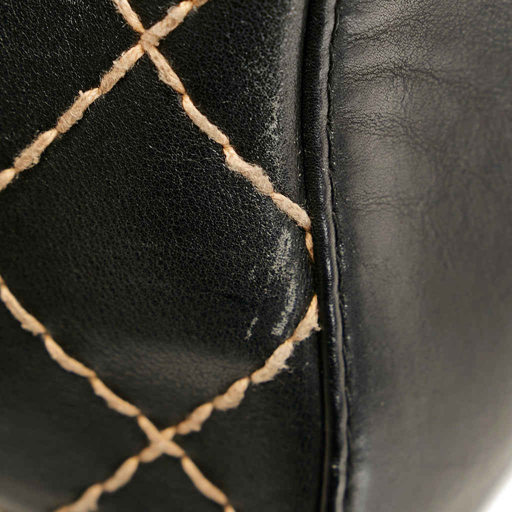 Chanel Wild Stitch Leather Handbag (SHG-dXhYJW)