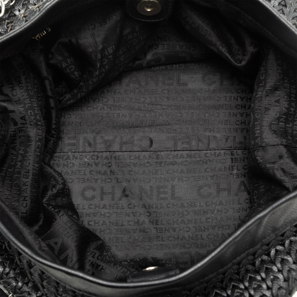 Chanel Woven Caviar Leather Tote (SHG-r7jUZ9)