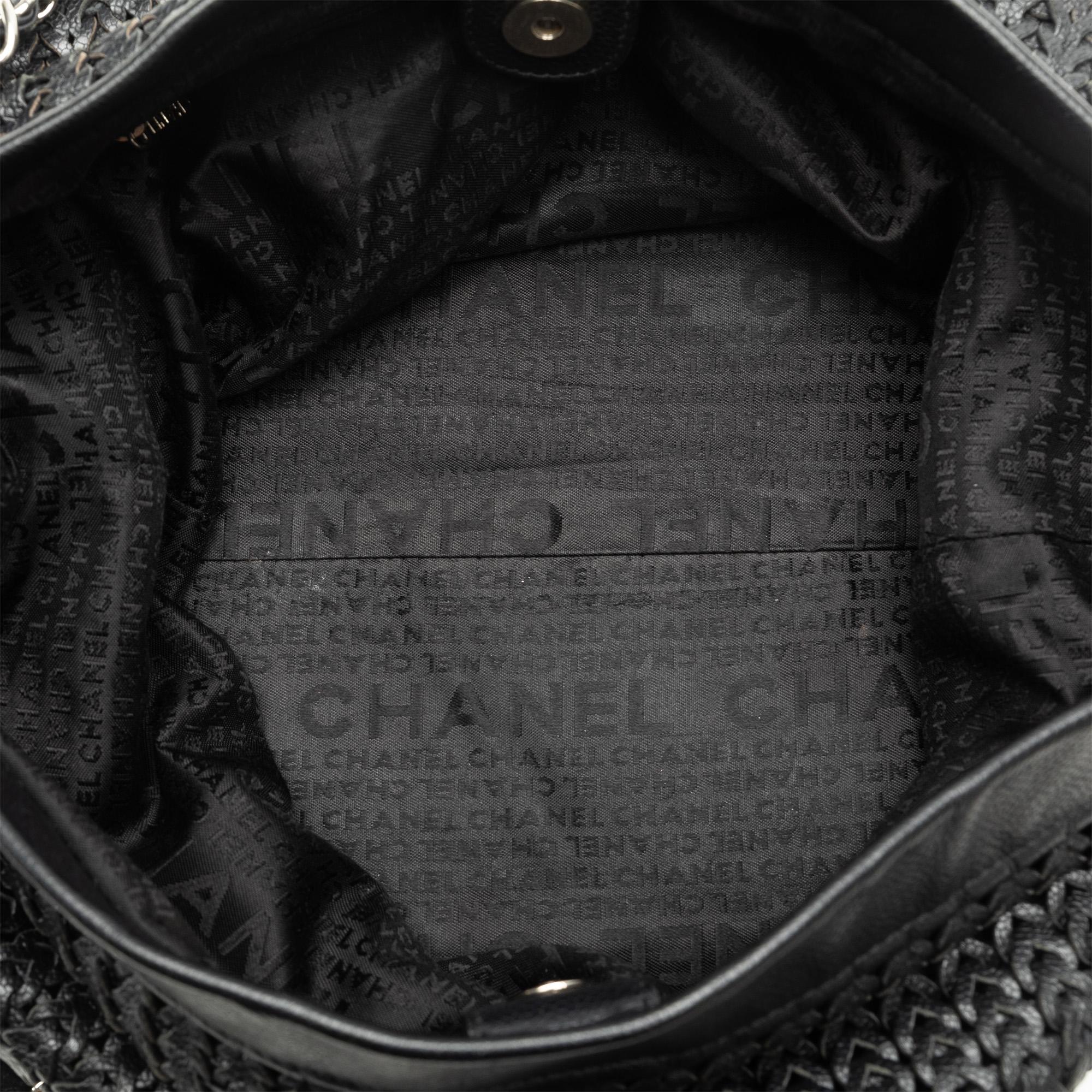 Chanel Woven Caviar Leather Tote (SHG-r7jUZ9)