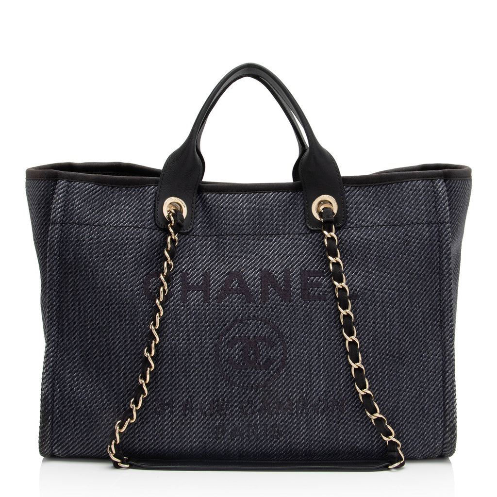 Chanel Woven Straw Deauville Medium Tote (SHF-oXD7wn)