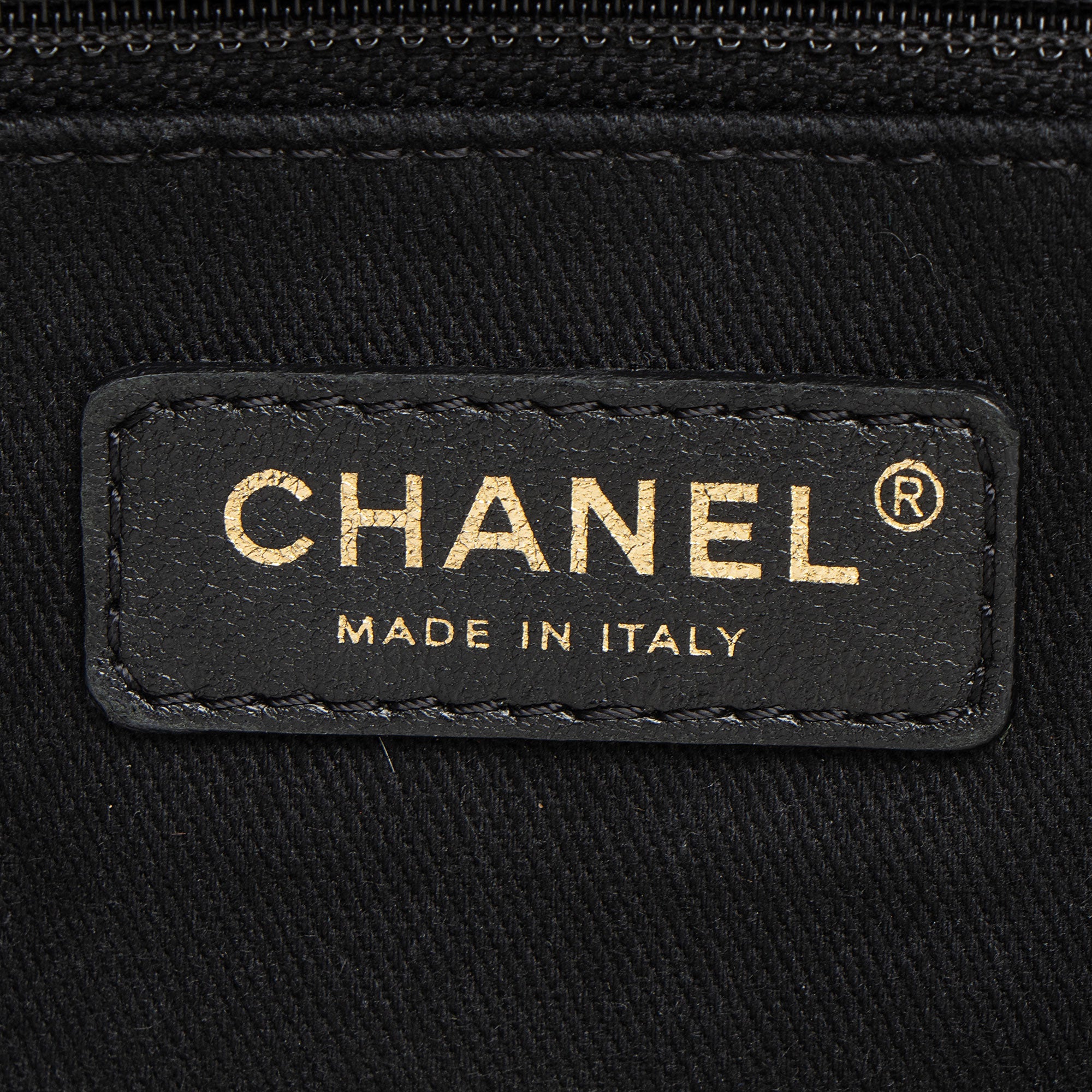 Chanel Woven Straw Deauville Medium Tote
