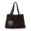 Chanel Wrinkled Lambskin Hidden Chain Tote