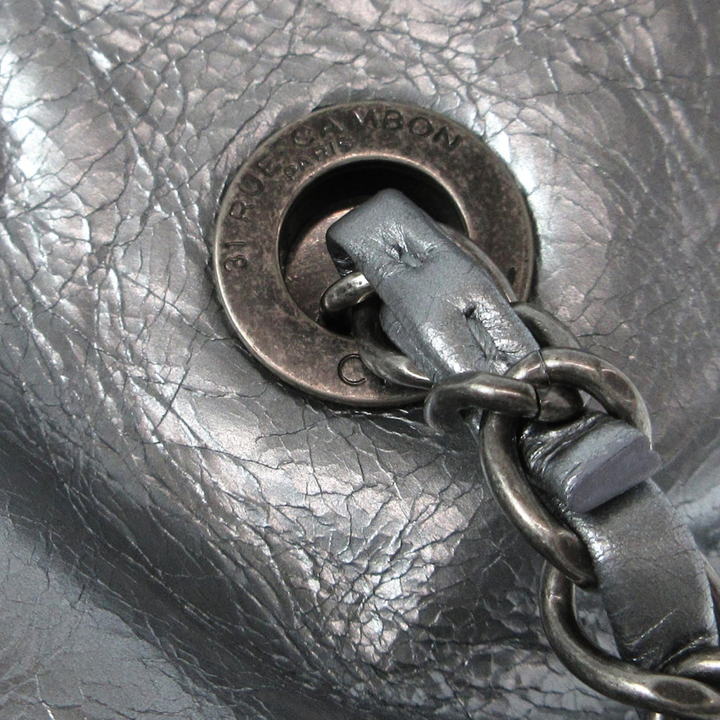 Chanel Written In Chain Metallic Tote (SHG-iy0JC9)