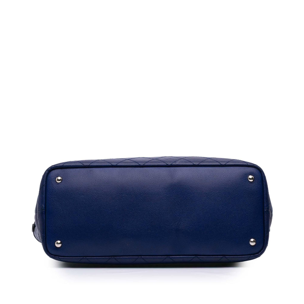 Chanel XL Quilted Caviar Shopping Fever Tote