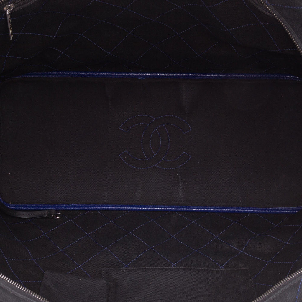Chanel XL Quilted Caviar Shopping Fever Tote