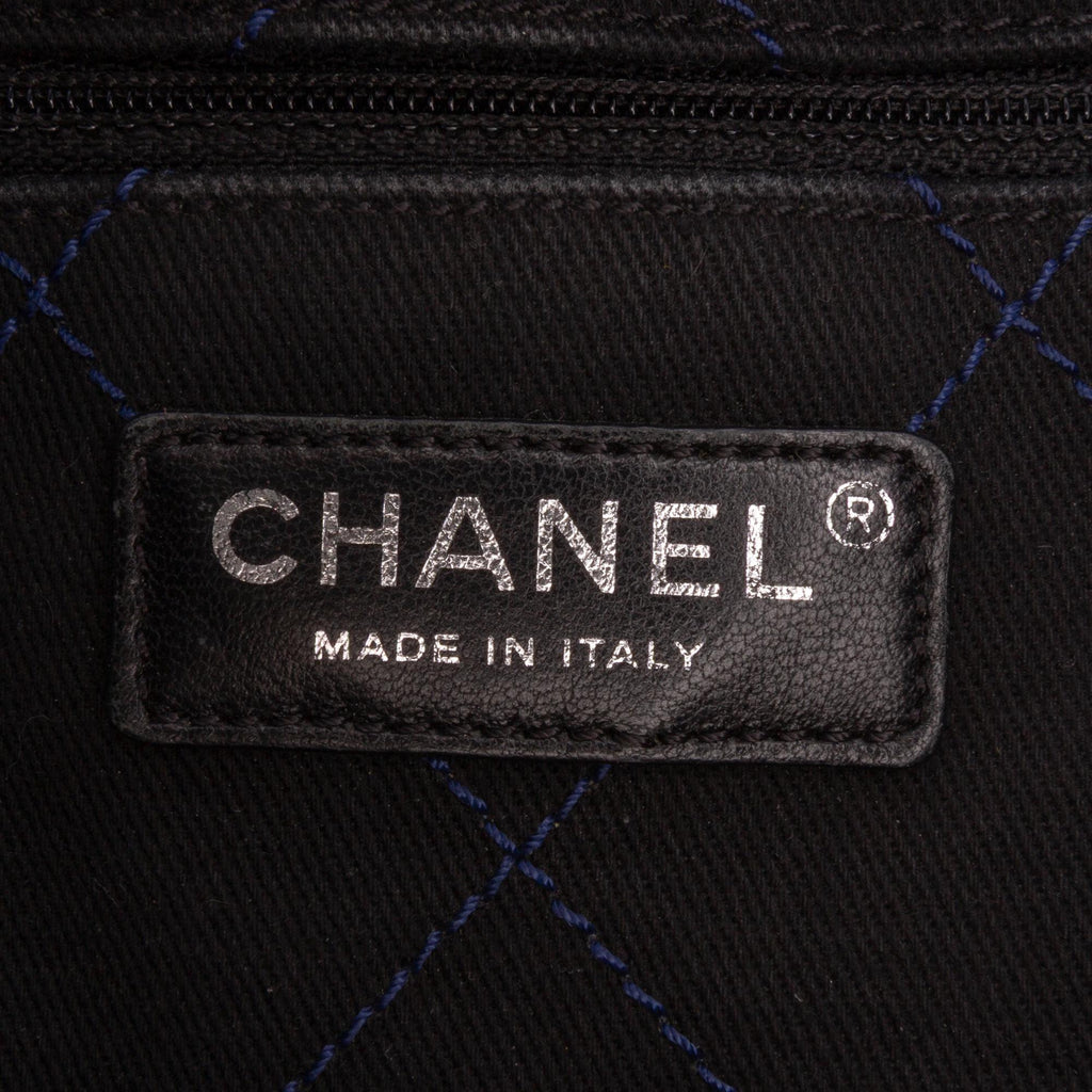 Chanel XL Quilted Caviar Shopping Fever Tote