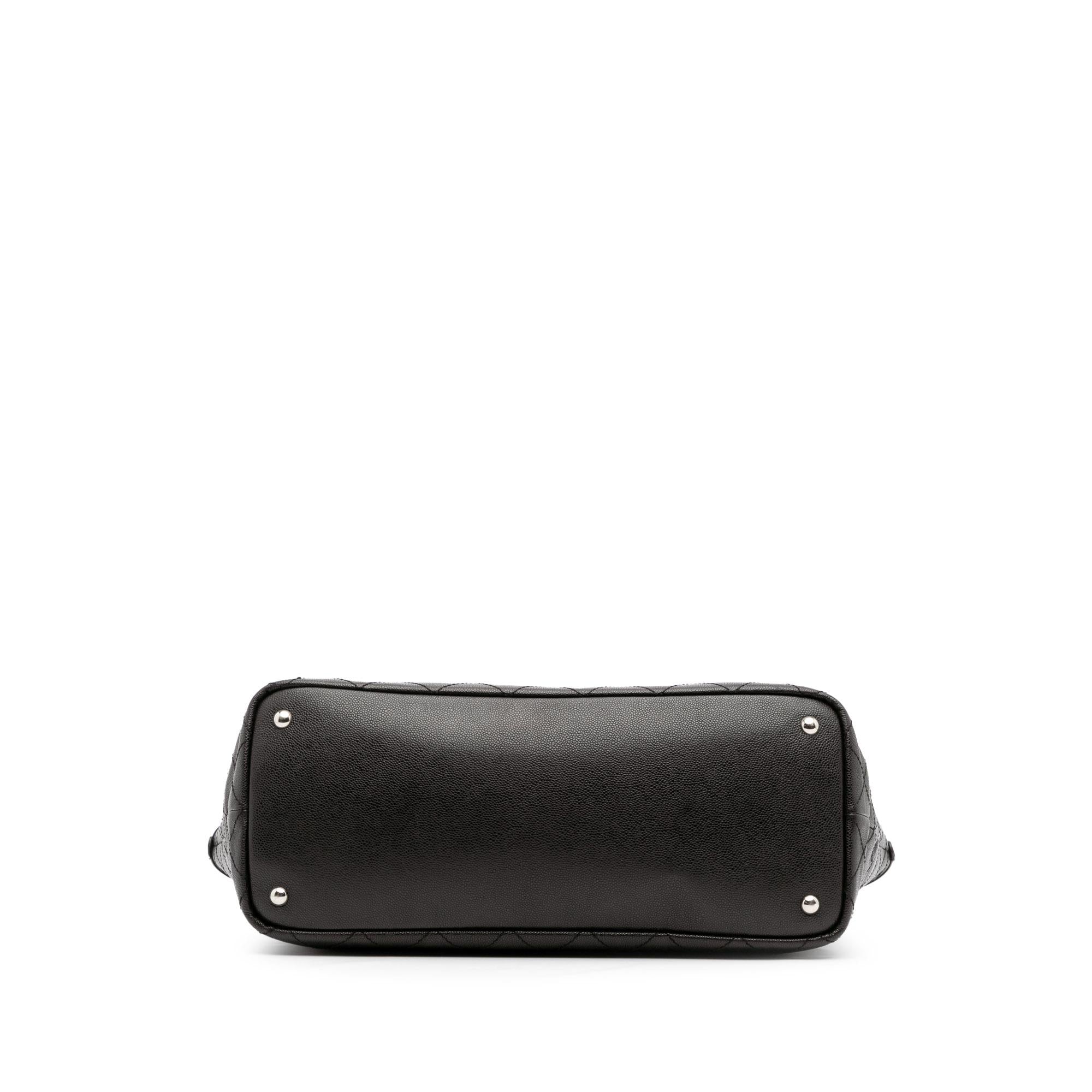 Chanel XL Quilted Caviar Shopping Fever Tote