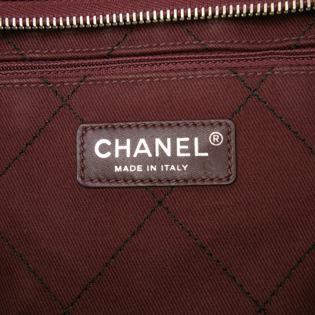 Chanel XL Quilted Caviar Shopping Fever Tote