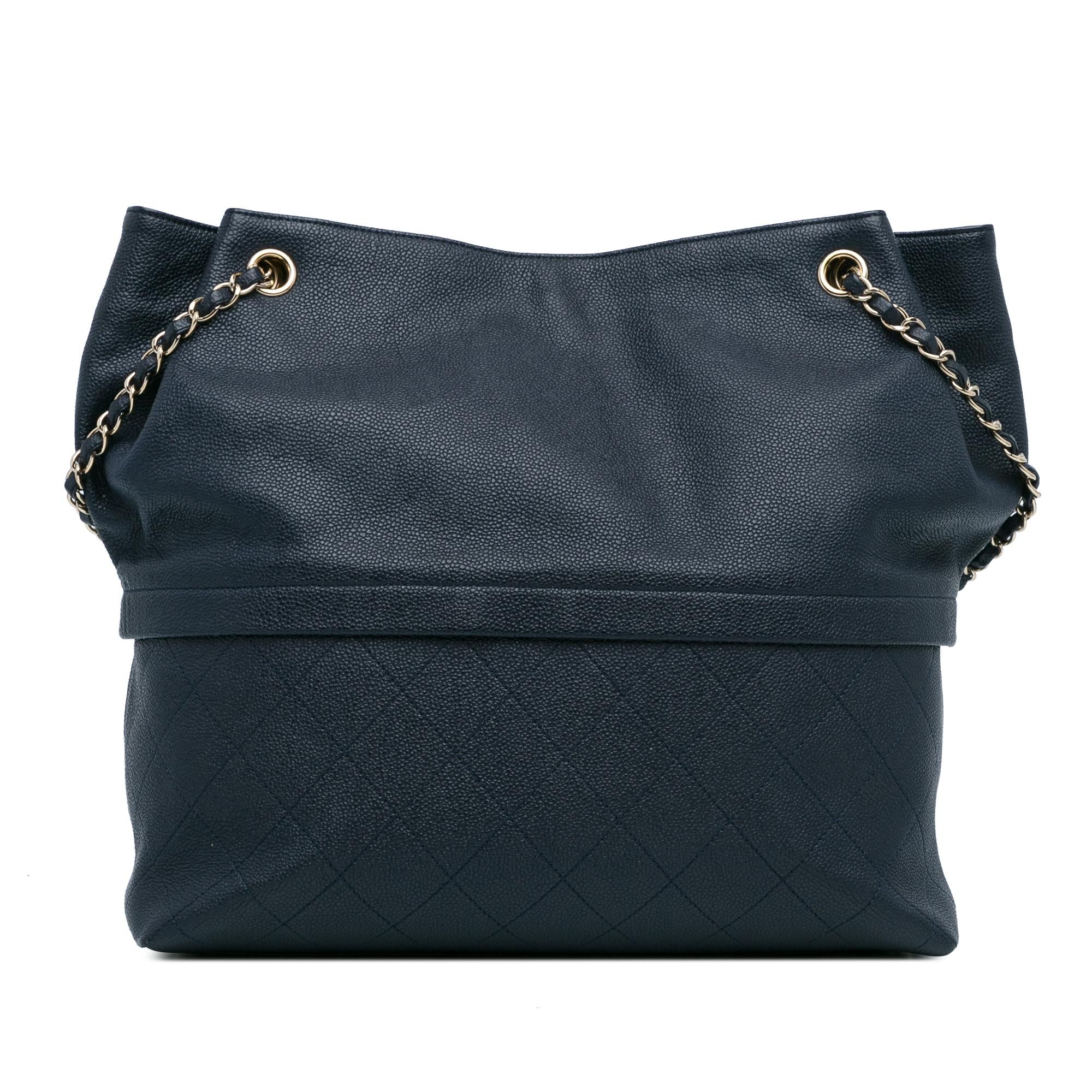 Chanel Zip and Carry Shopping Tote (SHG-DcefDx)