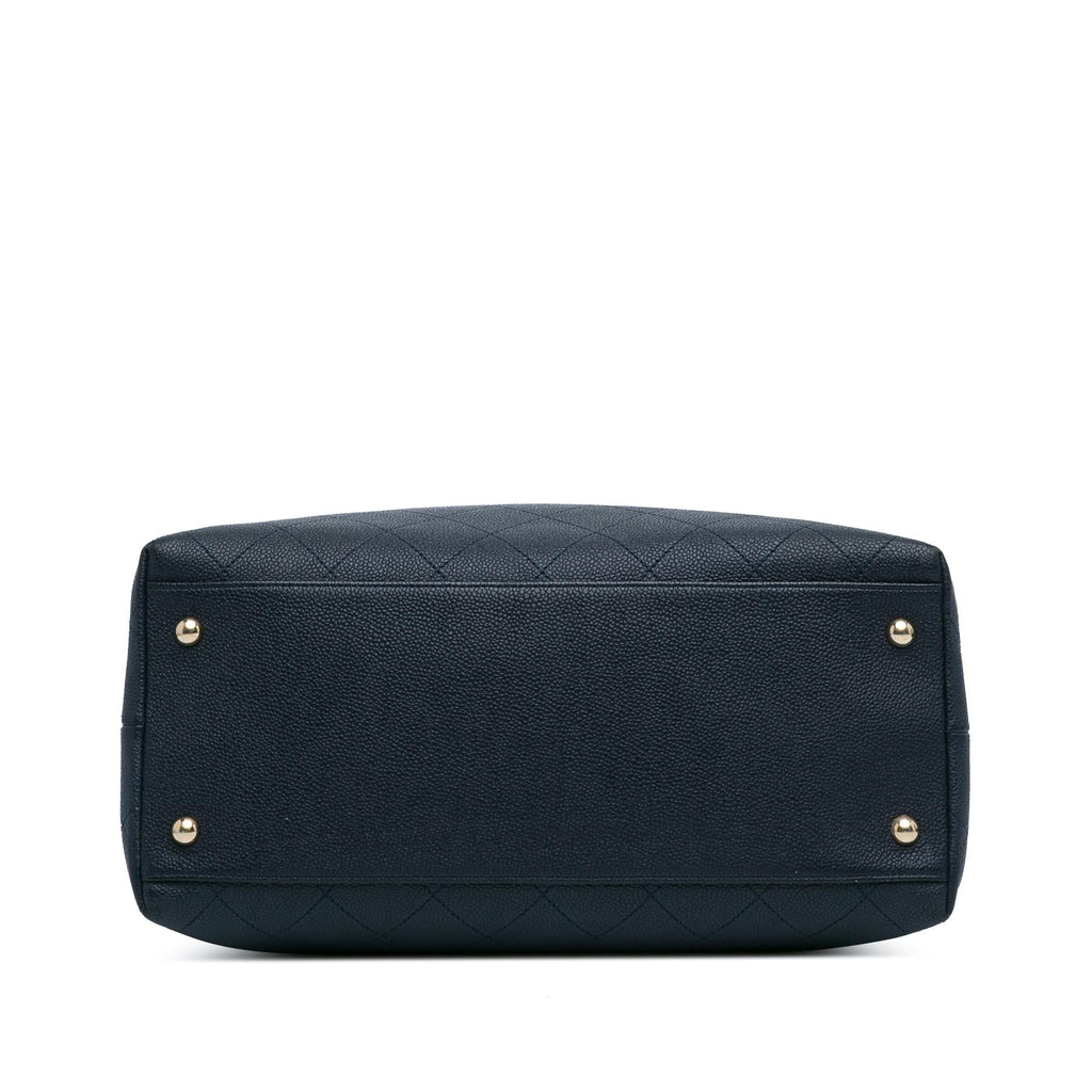 Chanel Zip and Carry Shopping Tote (SHG-DcefDx)