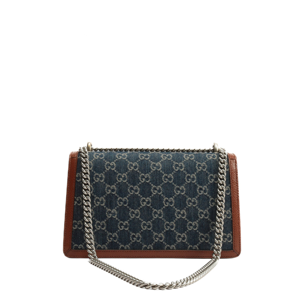 GUCCI GG Small Dionysus Shoulder Denim
