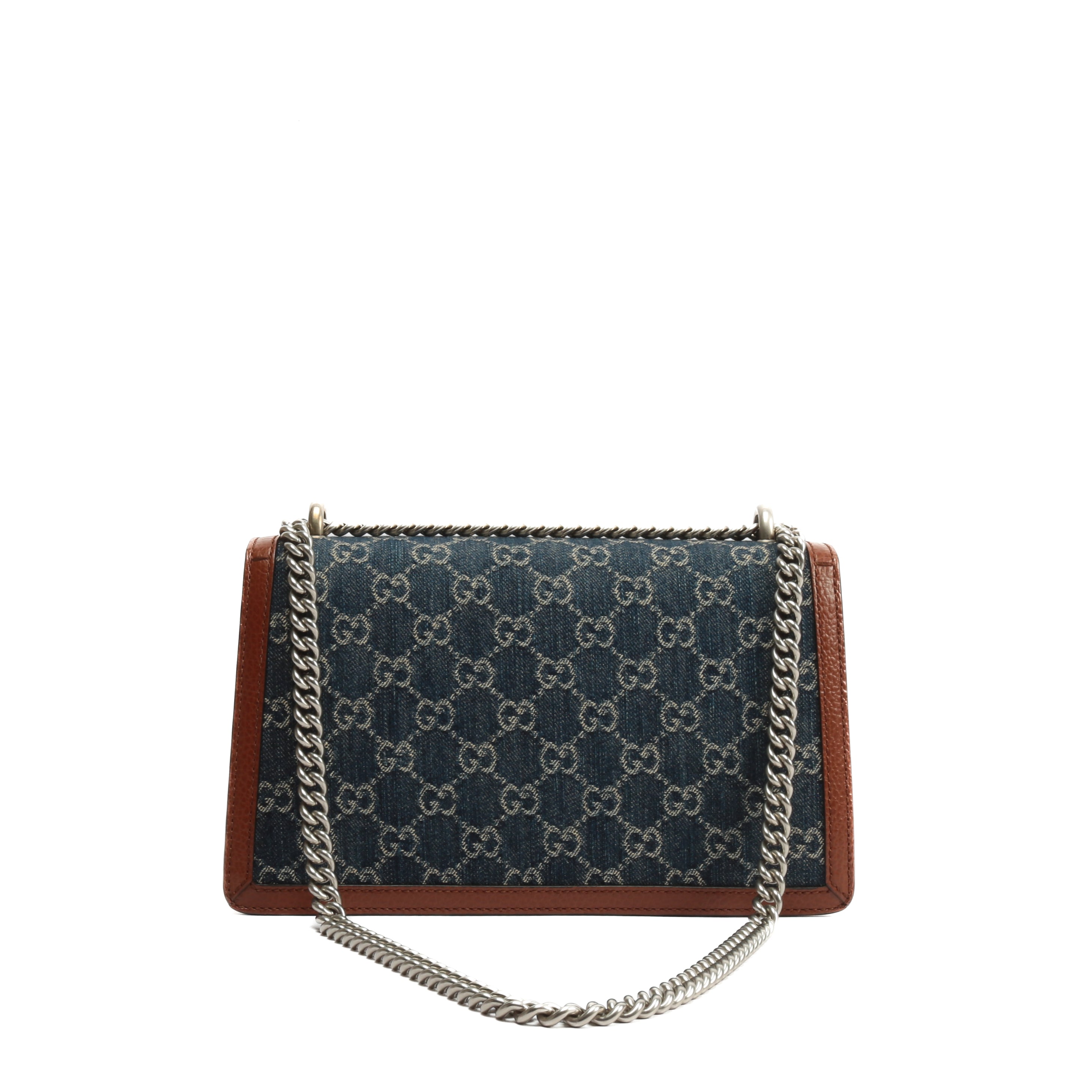 GUCCI GG Small Dionysus Shoulder Denim