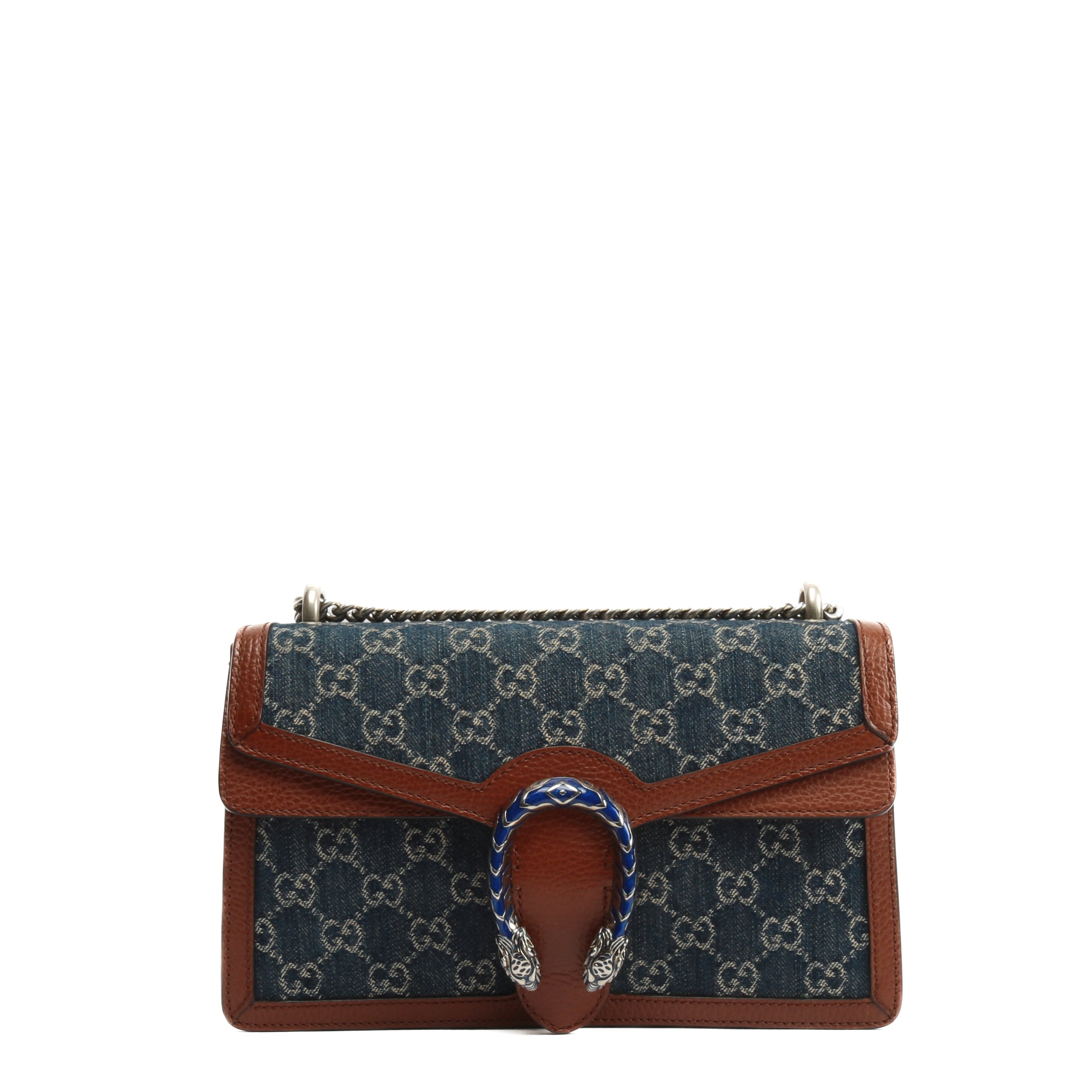 GUCCI GG Small Dionysus Shoulder Denim