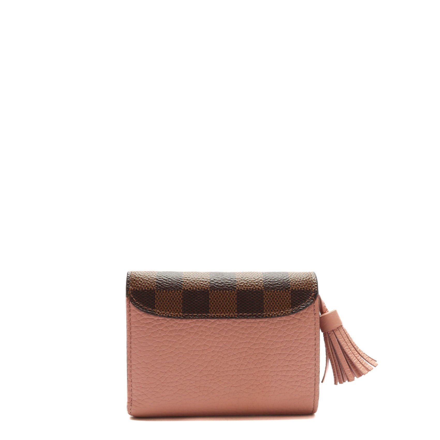 LOUIS VUITTON Croisette Compact Wallet-Damier Ebene w/ Magnolia