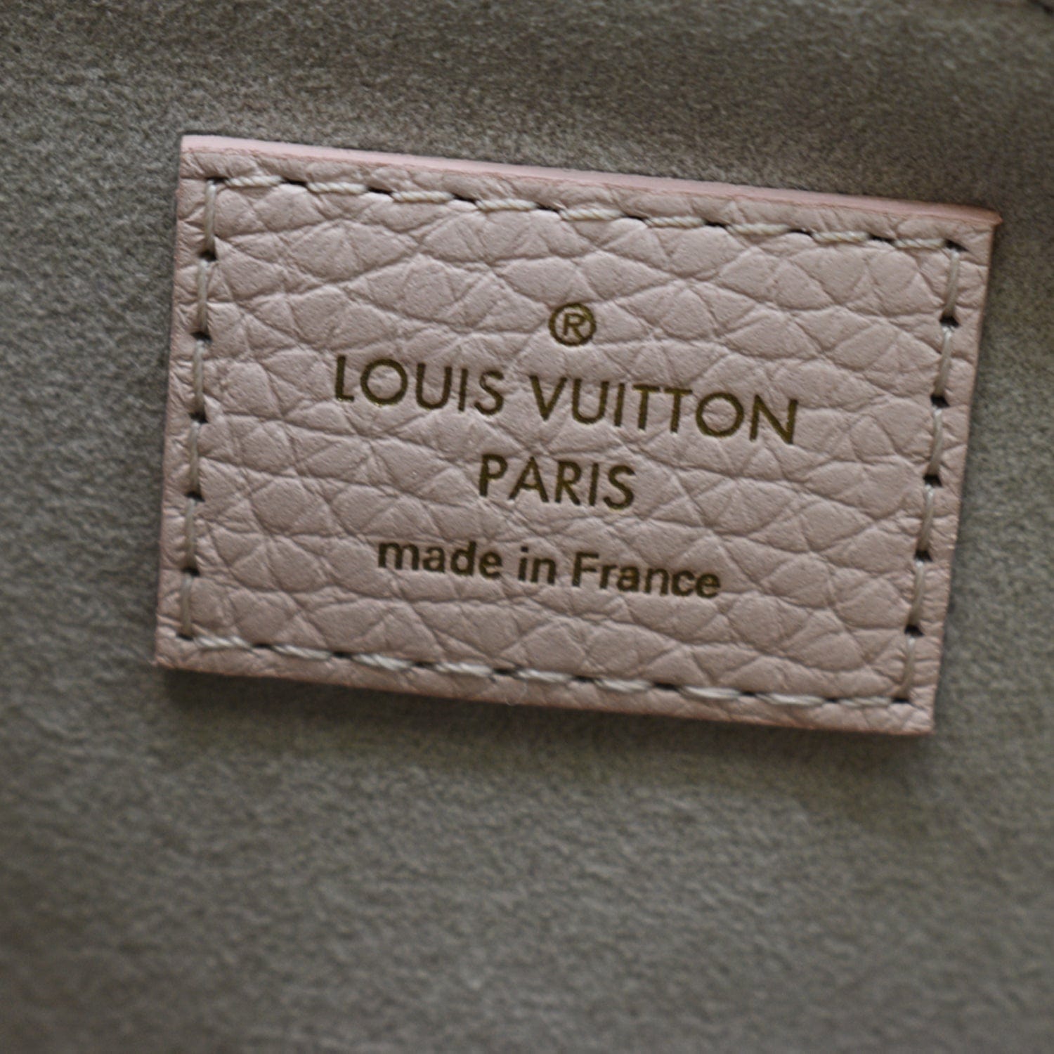 LOUIS VUITTON Volta Taurillon Leather Shoulder Bag Petale