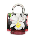 Christian Dior Medium Lady Dior Limited Edition "In the Night Garden" Silver Hardware by Mark Quinn