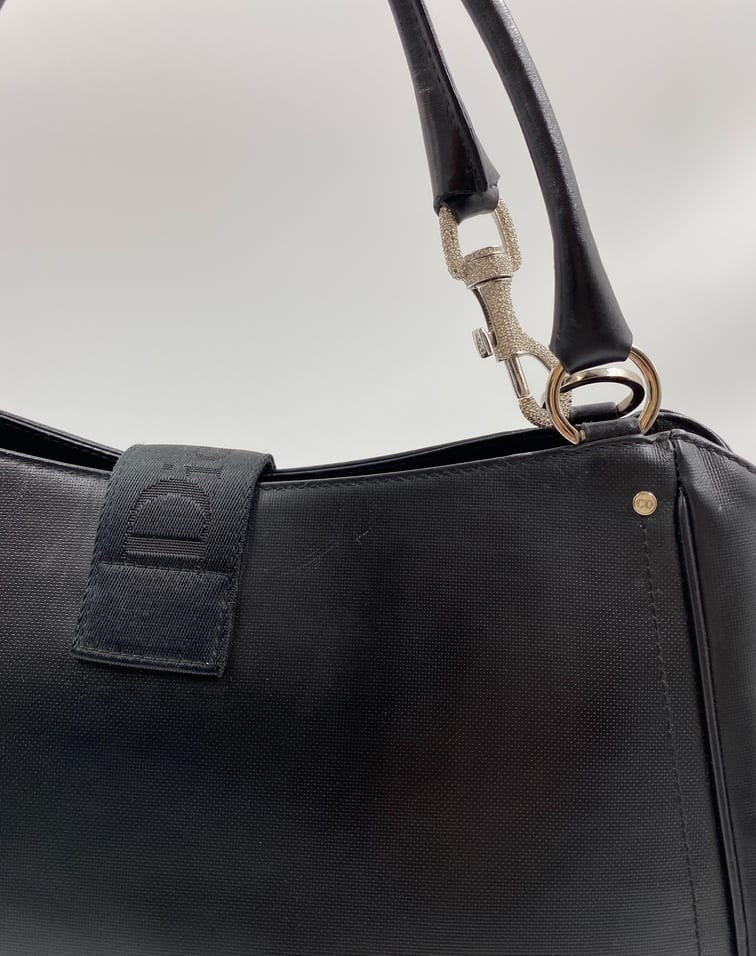 Christian Dior bag with Swarovski clip