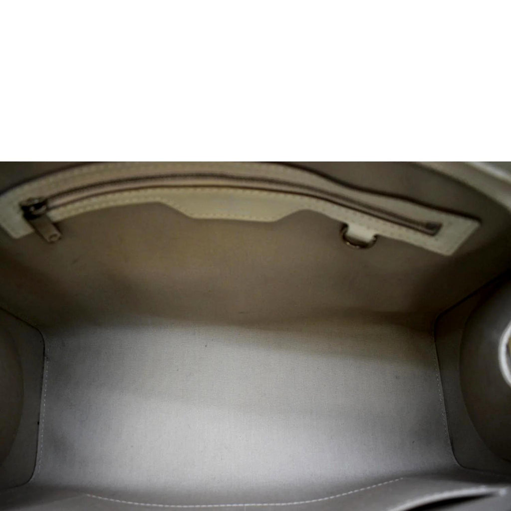 LOUIS VUITTON Brea MM Epi Leather Satchel Shoulder Bag Ivory