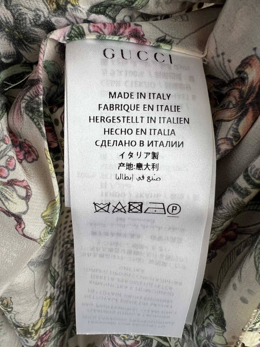 Gucci Floral Bouquet Print with Crystals Skirt IT 38 (UK 6) RRP £2250