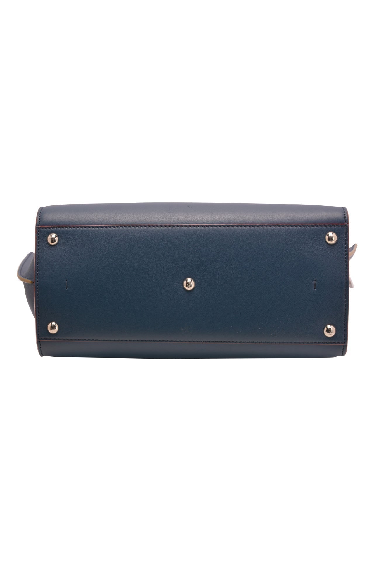 FENDI Blue Calfskin Large 3Jours Tote