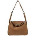 Hermes 2012 Alezan Taurillon Clemence Lindy 26 Shoulder Bag
