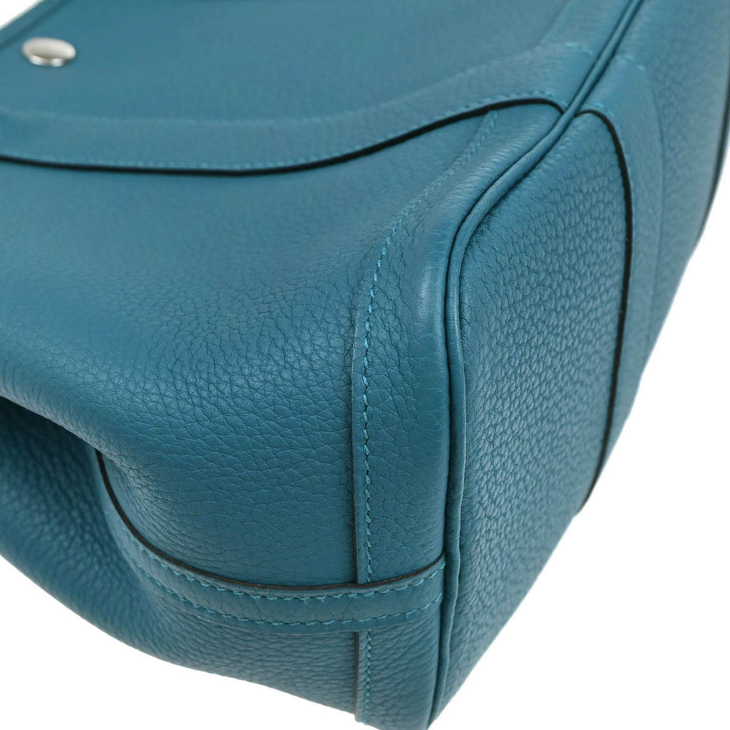 Hermes 2018 Vert Bosphore Negonda Garden Party 30 TPM Tote Handbag