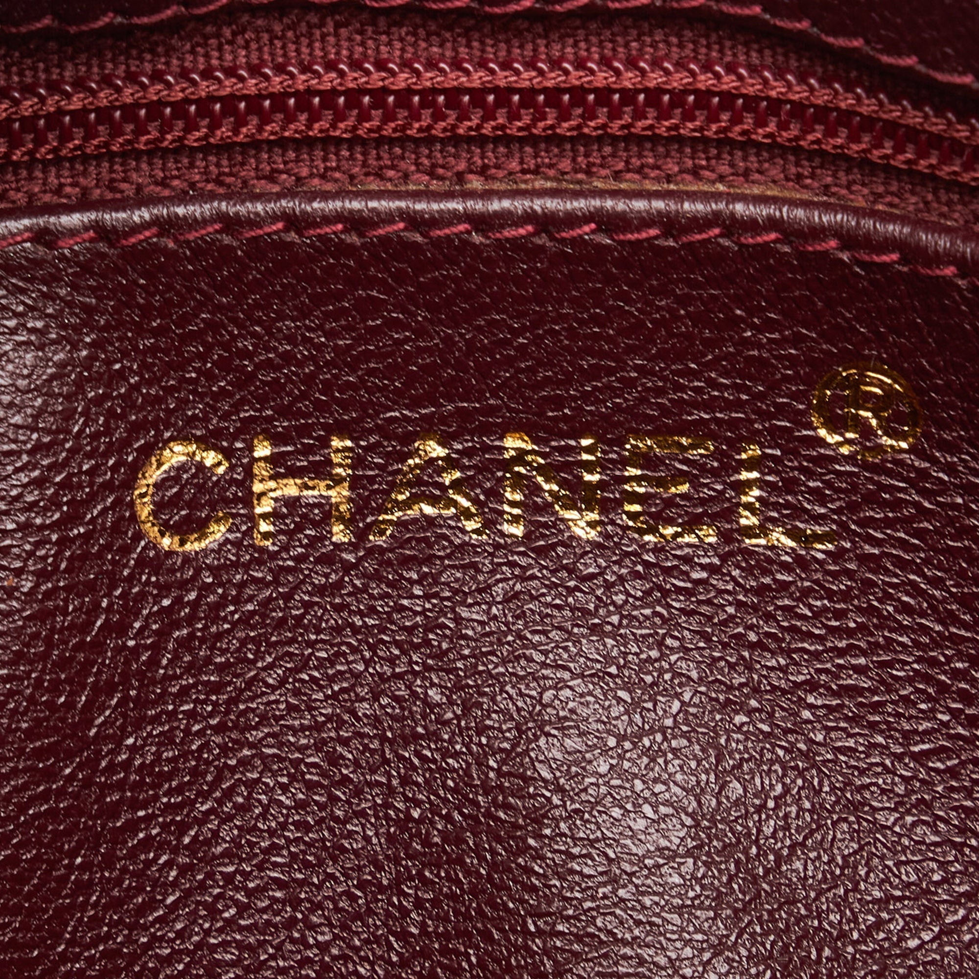 Chanel Timeless Crossbody Bag Coral Orange Lambskin Gold