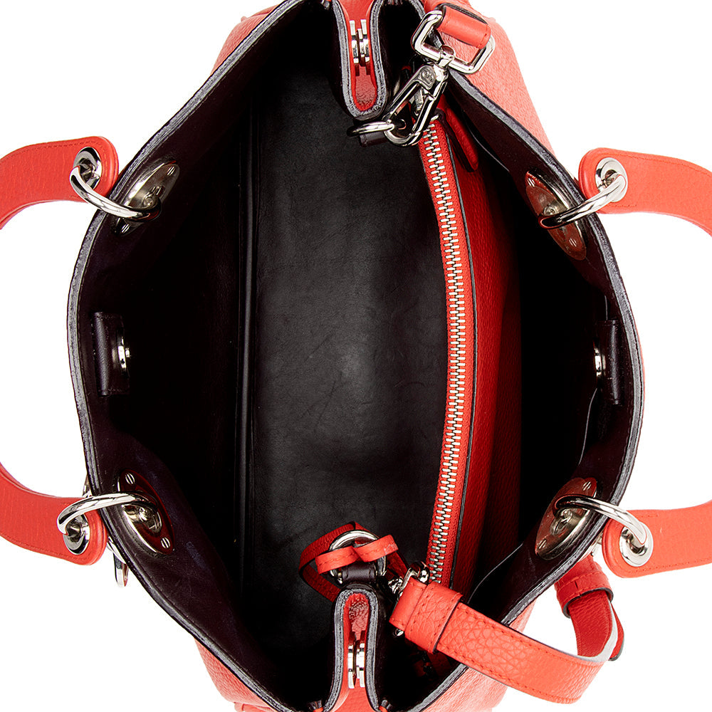Dior Bullcalf Leather Diorissimo Medium Tote (SHF-16268)